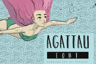 Agattau Font: A Hand-Drawn Typeface for Impactful Campaigns
