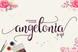 Angelonia Font: A Handwritten Touch for Business Branding