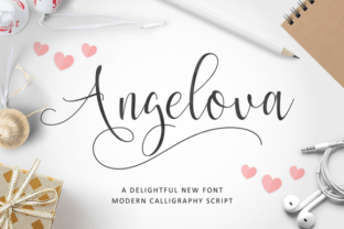 Angelova: The Modern Script Font for Elegant Web Design