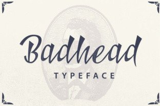 Badhead Font: A Charming Display Typeface for Web Designers