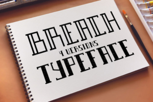 Breach Font: A Geometric Typeface for Modern Web Design