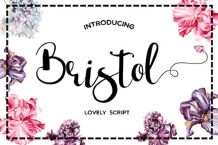 Bristol: A Handwritten Script Font for Makers and Designers