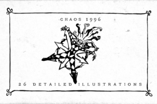 Chaos 1996 Font: A Typeface for Editorial Expression