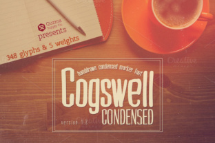 Cogswell Condensed: A Handmade Sans Serif for Editorial Branding