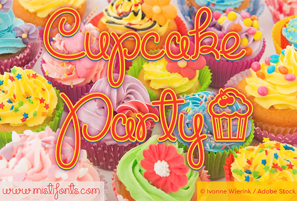 Cupcake Party Font: A Playful Script for Designers