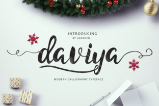 Daviya Script Font: A Bold Handwritten Typeface for Authentic Brand Campaigns