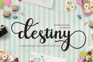 Destiny Font: A Modern Script for Creative Campaigns