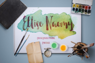 Ellise Naomy Script: A Beautiful Brush Font for Creative Makers