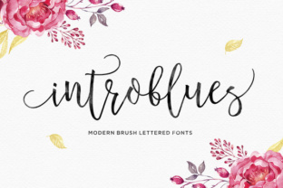 Introblues: The Modern Brush Font for Dynamic Social Media Graphics