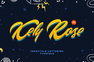 Kely Rose Font: A Tropical Touch for Your Brand