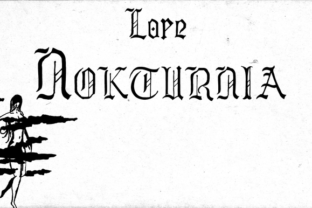 Lore Nokturnia: A Blackletter Font for Editorial Elegance