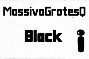 Massiva Grotesq Black: A Typeface That Adds Bold Elegance to Your Creations