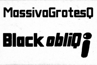 Massiva Grotesq Black Obliq: A Font for Bold Branding and Digital Impact