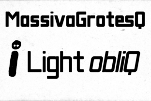 Massiva Grotesq Light Obliq Font for a Professional Brand Identity