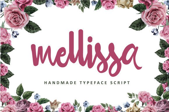 Mellissa Font: A Bold Script for Creative Branding Projects
