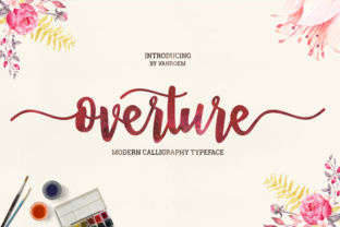 Overture Script Font for Editorial Design and Creative Publishing