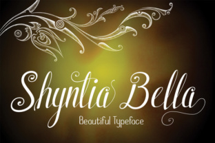 Shyntia Bella Font: A Handwritten Script for Modern Branding