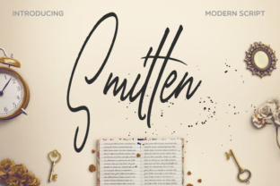 Smitten Font: A Modern Handwritten Script for Branding