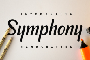 Symphony Font for Small Business Branding