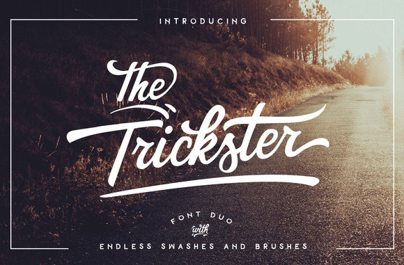 The Trickster Typeface: A Script Handwritten Duo for Editorial Design