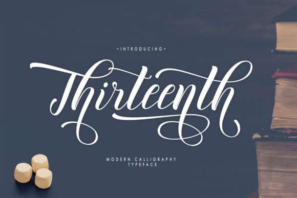 Thirteenth Script: A Handwritten Font for Creative Branding Projects