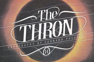 Thron Font Review: A Serif Typeface for Elegant Branding Projects