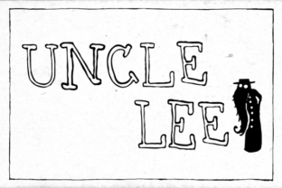 Uncle Lee Outline Typeface for Bold Campaign Design